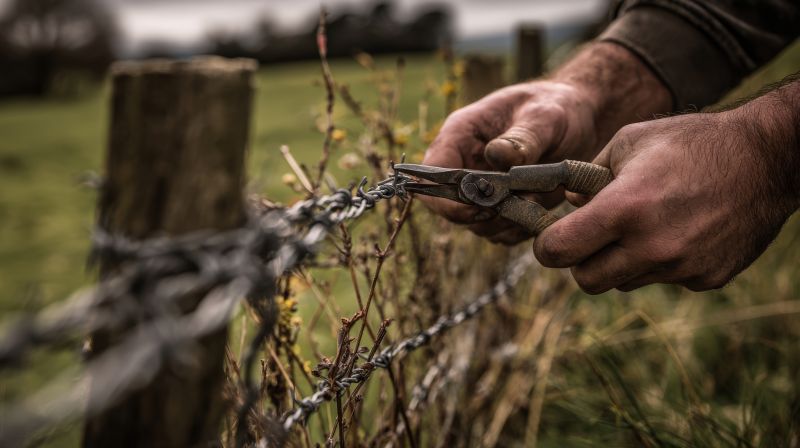 Woven Wire Fence Repair