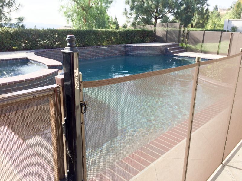 Pool Safety Fence Installation in Bowie