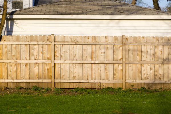 Wooden Fence Construction