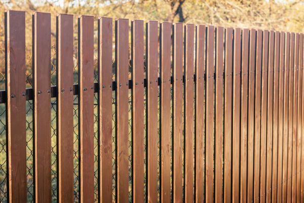 Vertical Fence Installation in Bowie