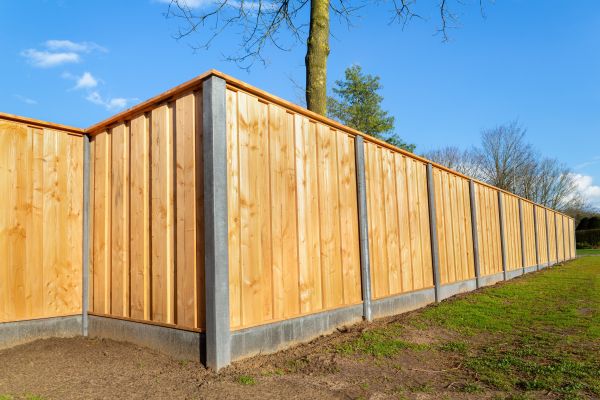 Panel Fence Installation in Bowie