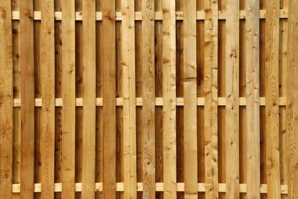 Shadow Box Fence Construction in Bowie