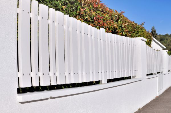 White PVC Fence Installation in Bowie