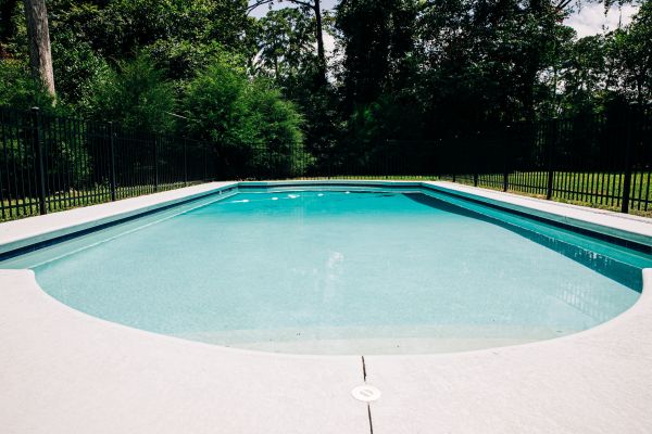 Metal Pool Fence Installation in Bowie