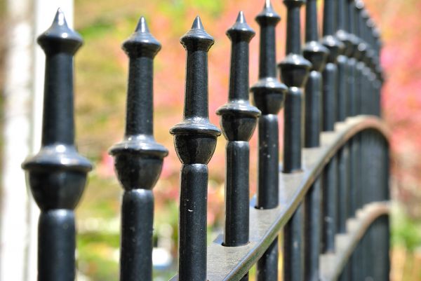 Cast Iron Fence Installation in Bowie